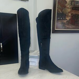 Black Over the Knee Boots